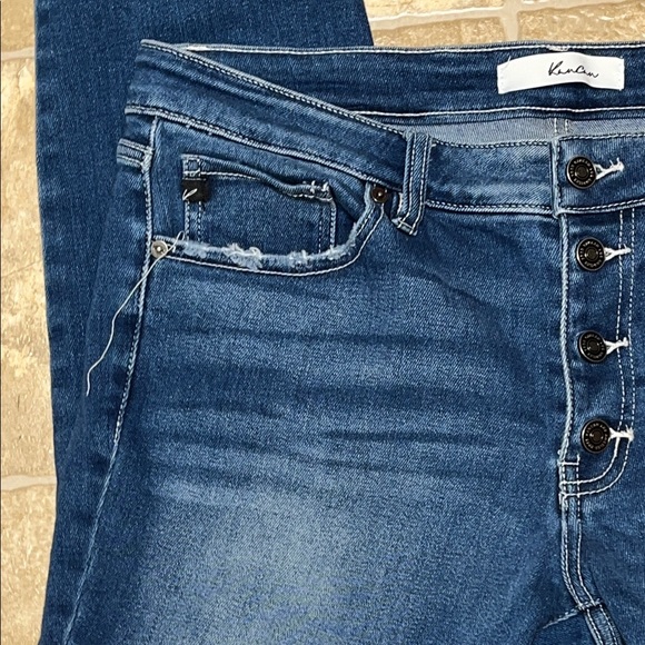 KanCan Dark Blue Ankle Jeans - Picture 6 of 16